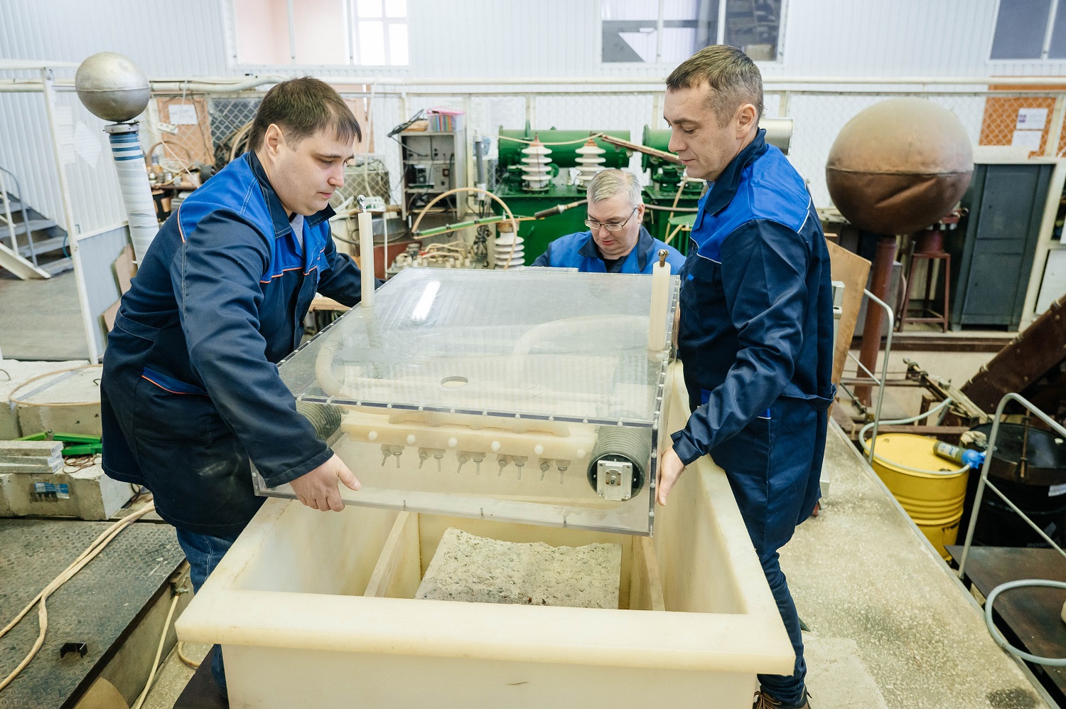 Росатом и Томский политех создали установку для дезактивации радиационно загрязненного бетона электроразрядом